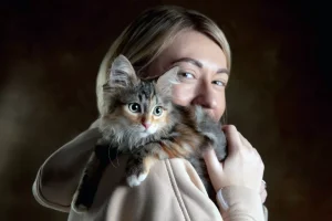 Чому кіт лізе до обличчя і що це насправді означає